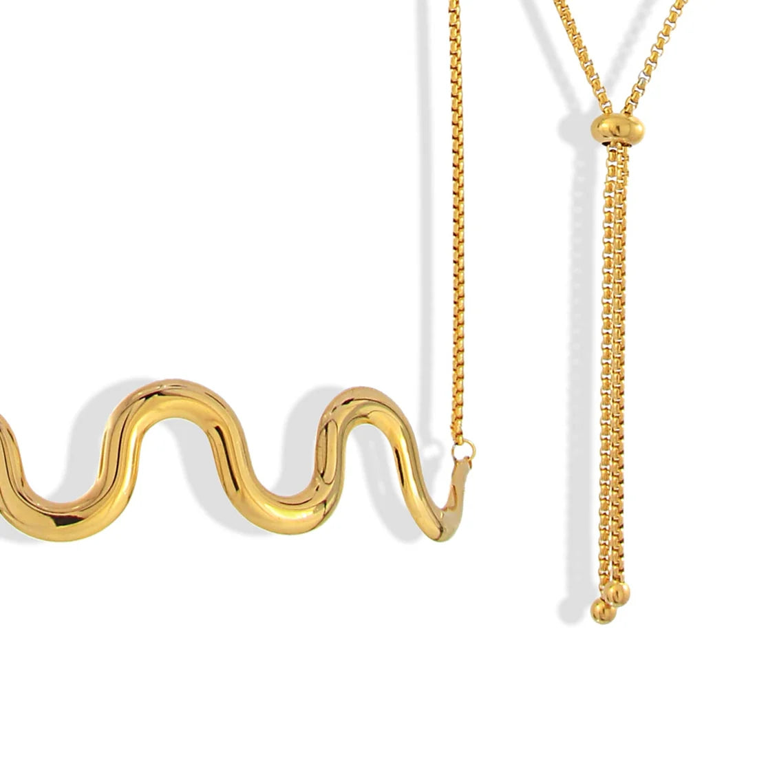 Colar Eline banhado a ouro 18k