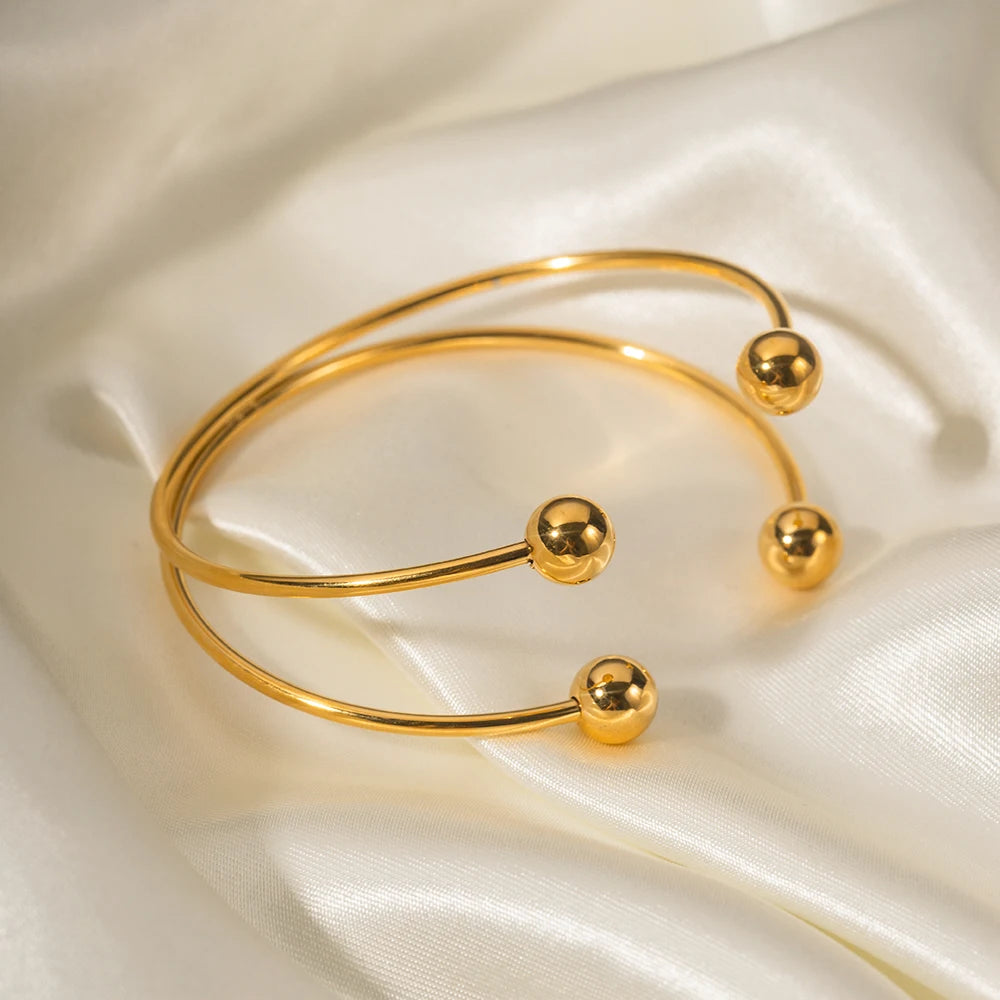 Pulseiras Lisette banhada a ouro 18k