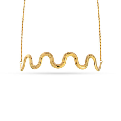 Colar Eline banhado a ouro 18k