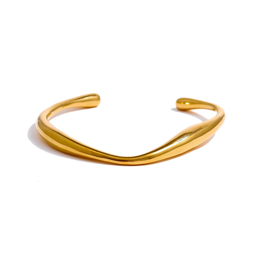Pulseira Maëlle banhada a ouro 18k