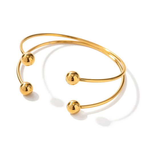 Pulseiras Lisette banhada a ouro 18k
