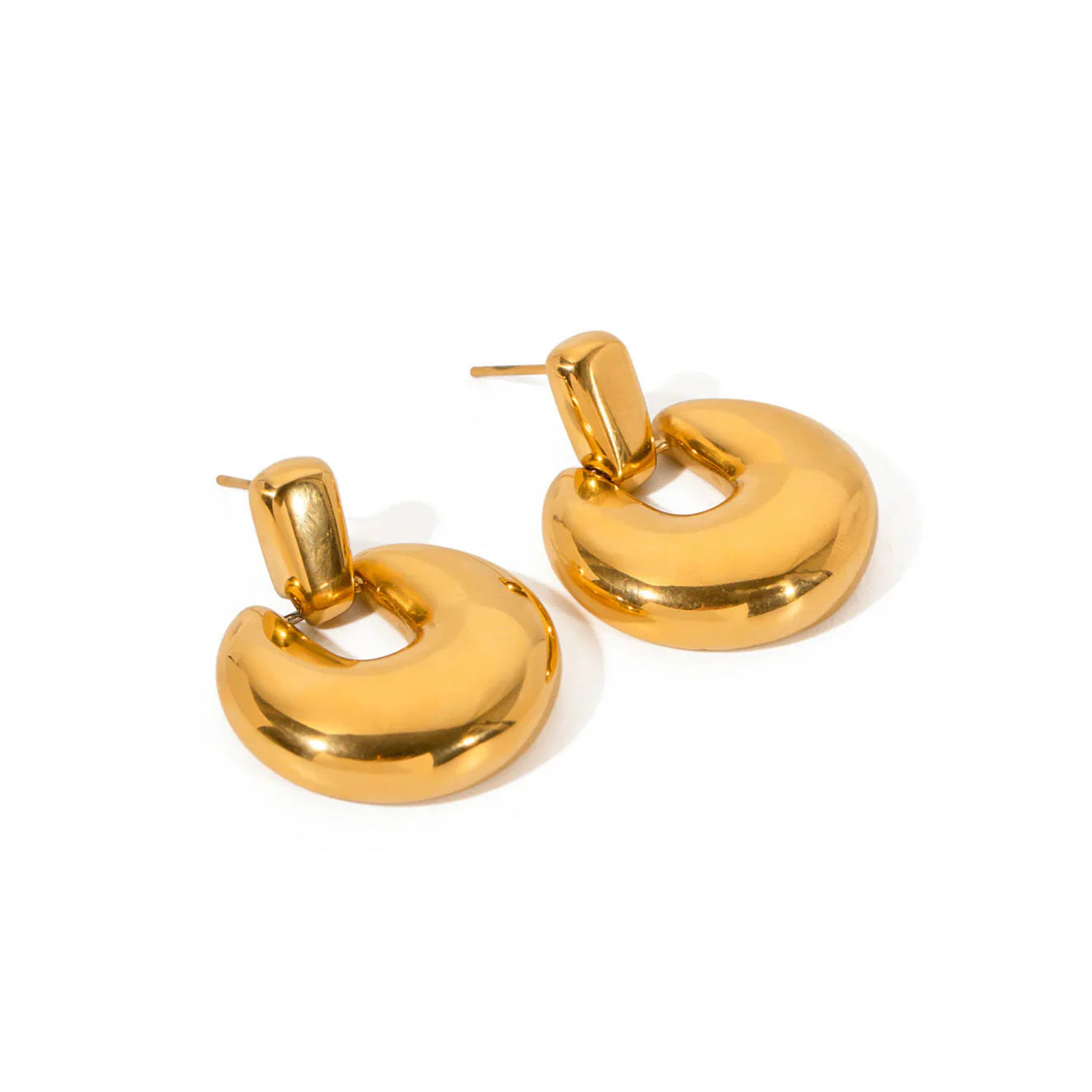 Brincos Seren banhados a ouro 18k
