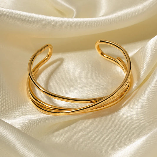 pulseira Linéa banhada a ouro 18k