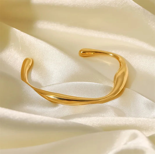 Pulseira Maëlle banhada a ouro 18k