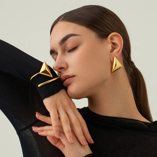 Pulseira Nayla banhada a ouro 18k